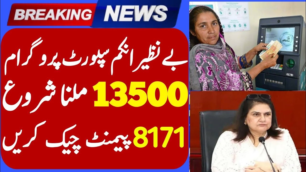 BISP Payment Check by CNIC Online