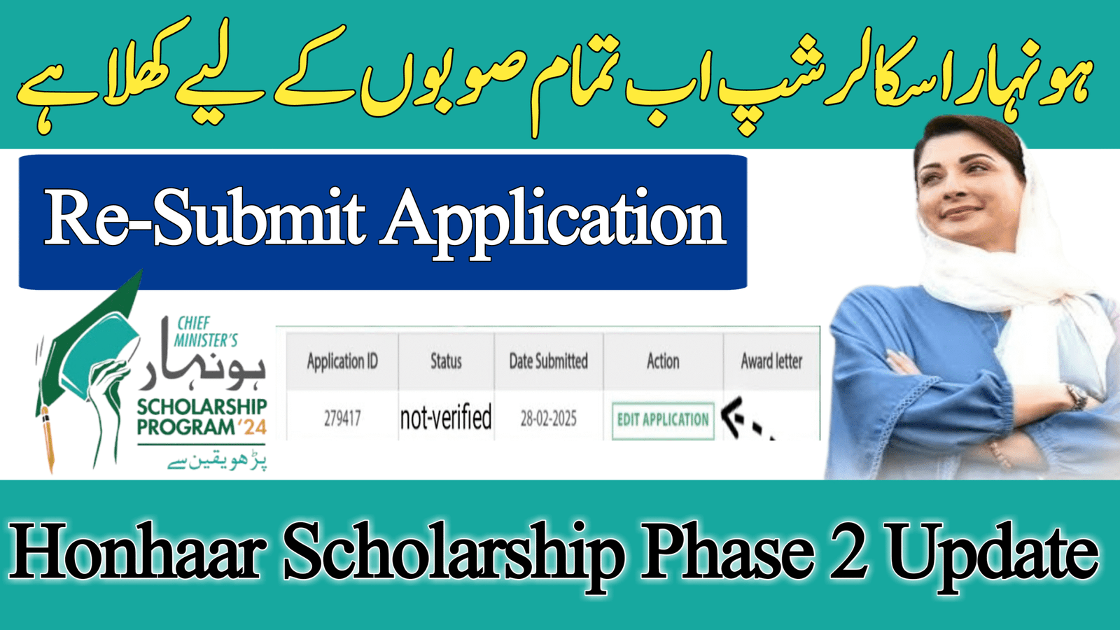CM Punjab Honhaar Scholarship Phase 2