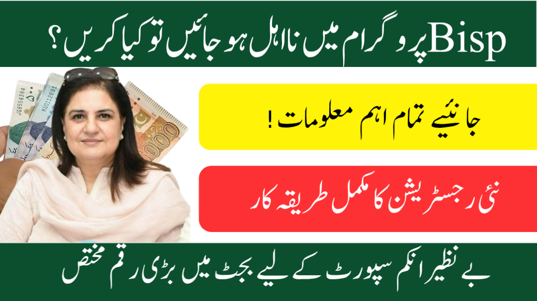 How to Re-Apply for BISP After Disqualification in 2025