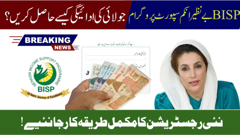 BISP July 2025 Kafalat Payments: Who Can Get It and How