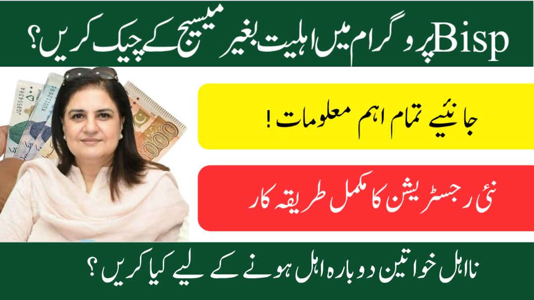 How to Check BISP 8171 July 2025 Payment Without SMS