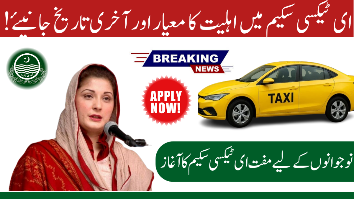 How To Apply For Punjab Green E-Taxi 2025