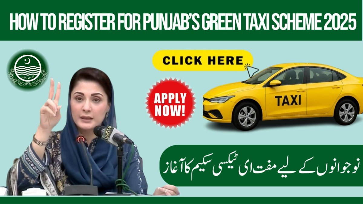 How to Register for Punjab’s Green Taxi Scheme 2025