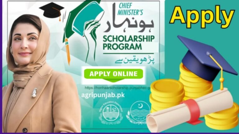 CM Punjab Honhaar Scholarship Date Extend 2025 – Apply Before New Deadline