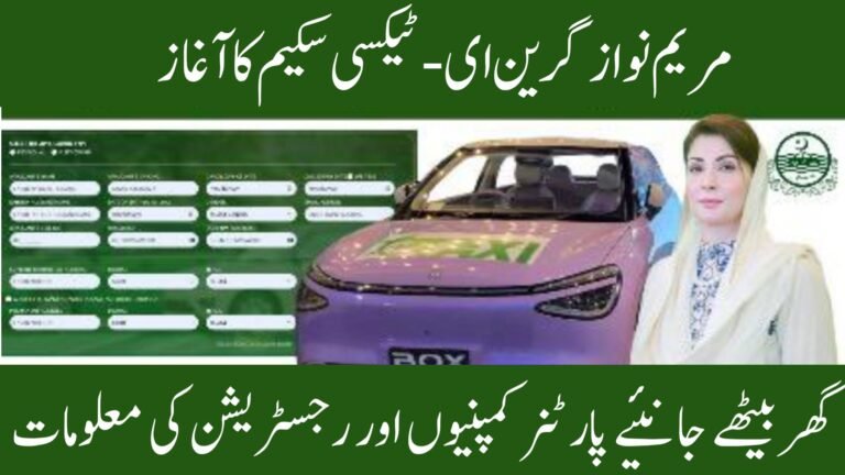 Punjab E-Taxi Scheme 2025: Approved E-Taxi Companies and Display Centers